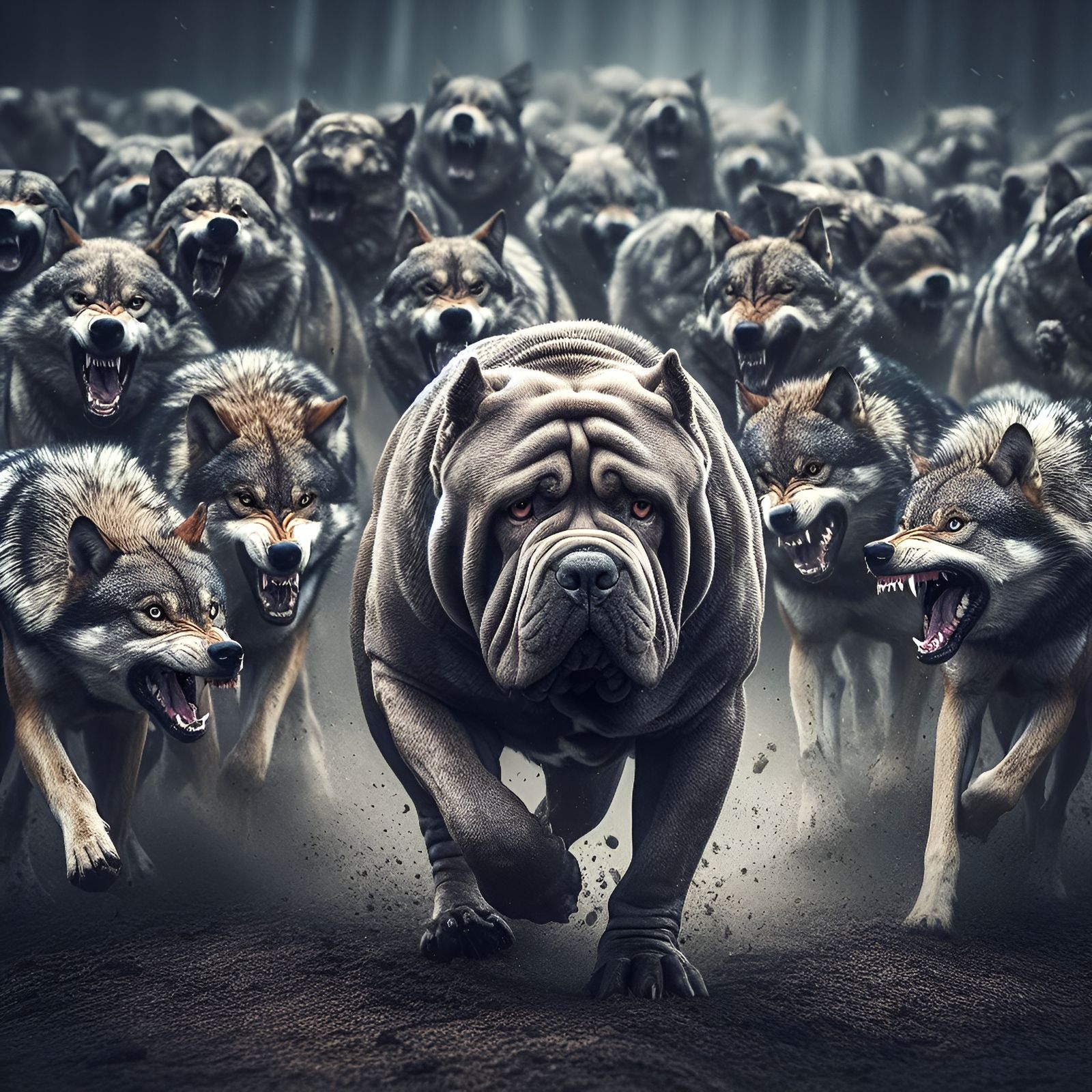 Neapolitan Mastiff Leader of the Pack