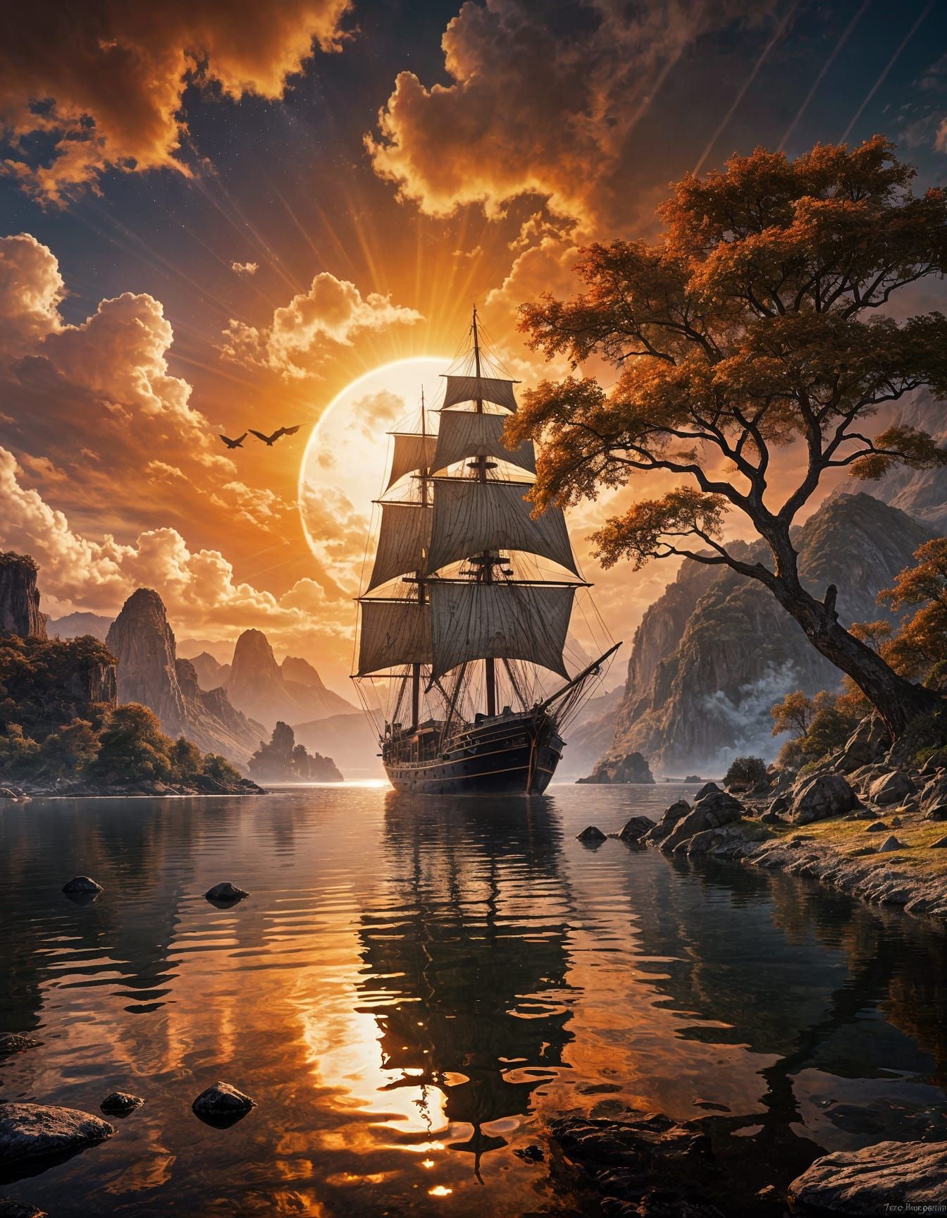 The Autumnal Voyage   by @Cilia