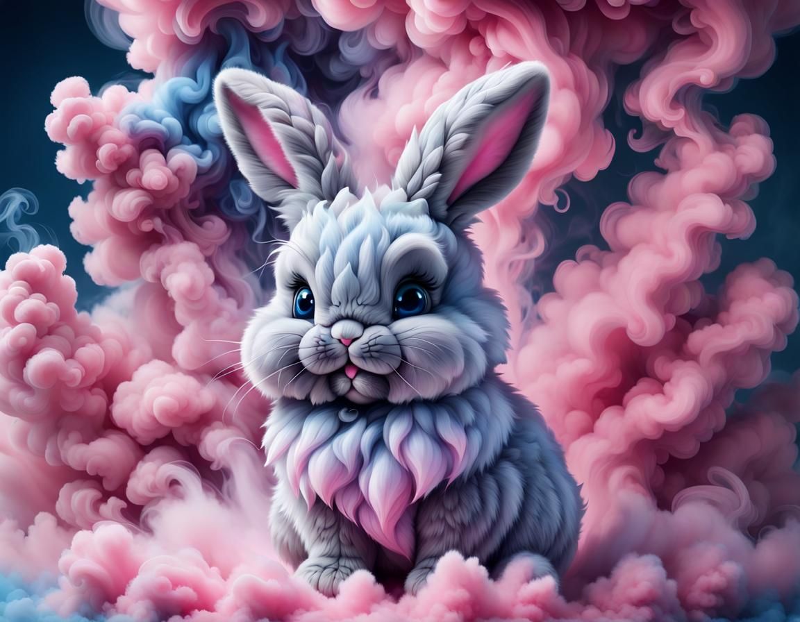 angry bunny - AI Generated Artwork - NightCafe Creator