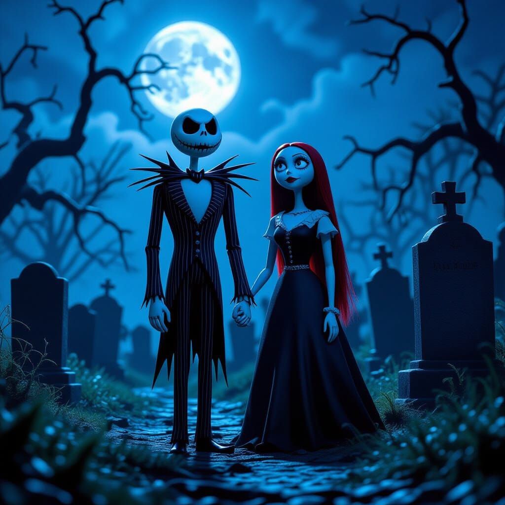 Halloween, nightmarebeforechristmas, photoreal   by @Images of the Soul 