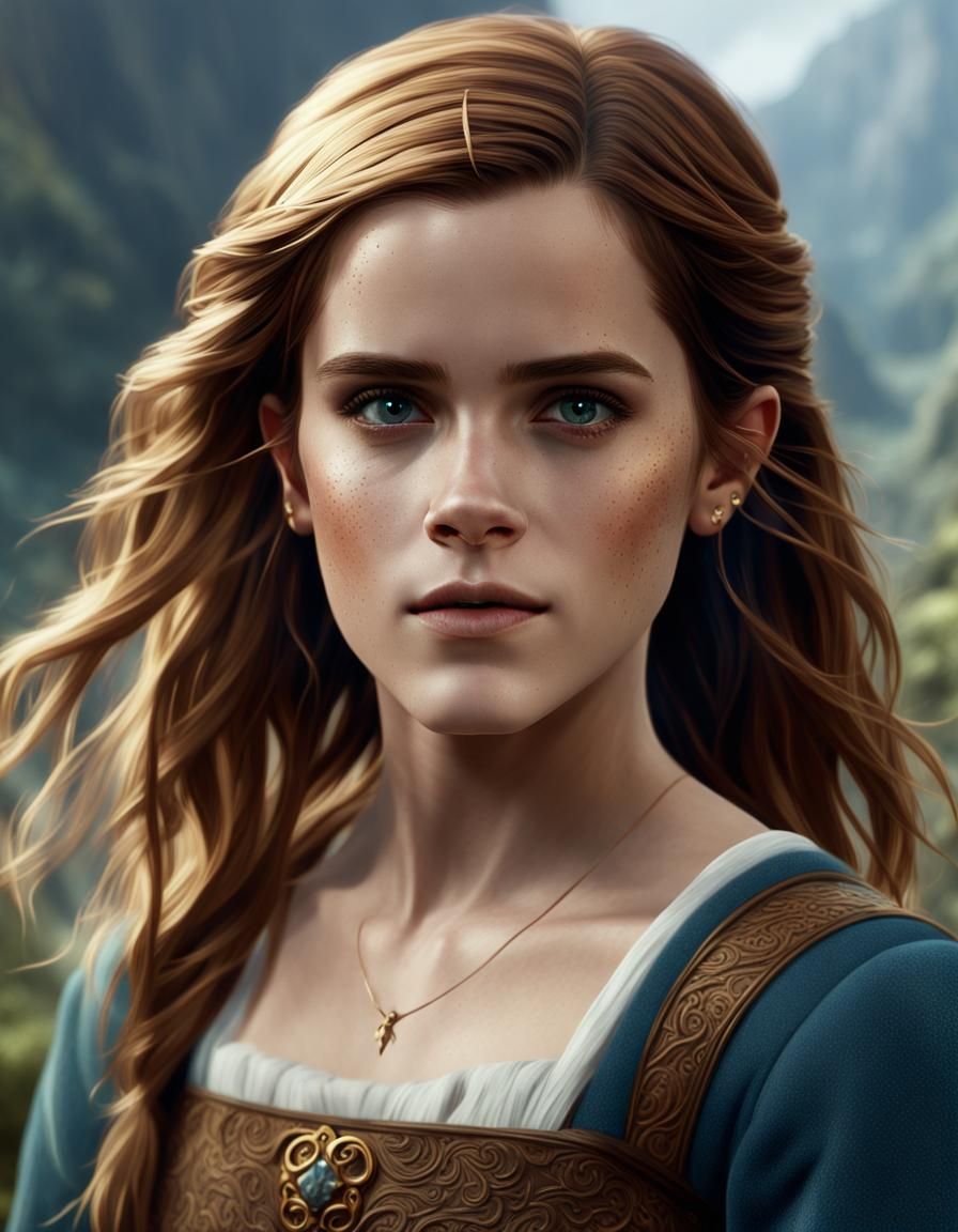 Emma Watson is Zelda - AI Generated Artwork - NightCafe Creator