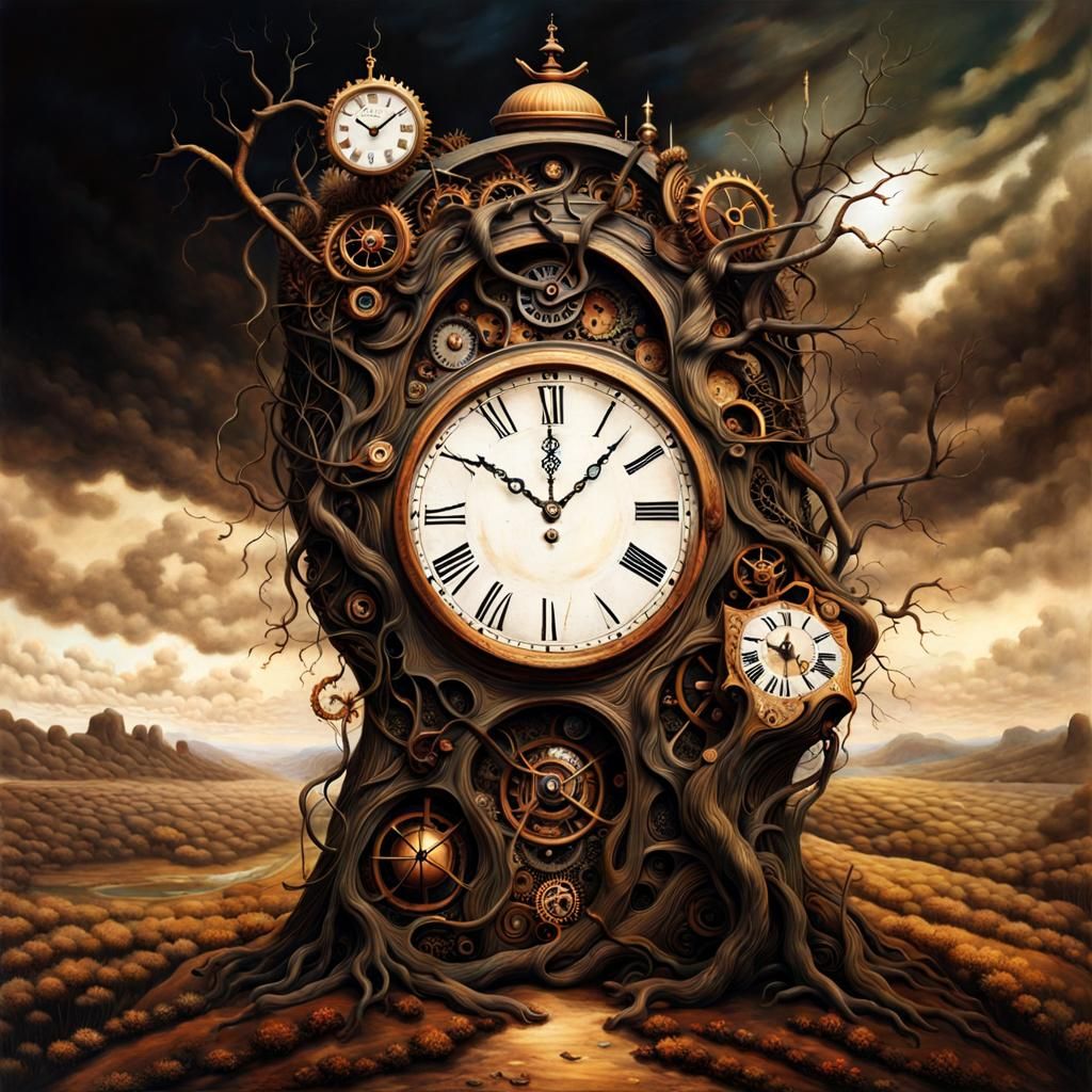 Illusion of Time - AI Generated Artwork - NightCafe Creator