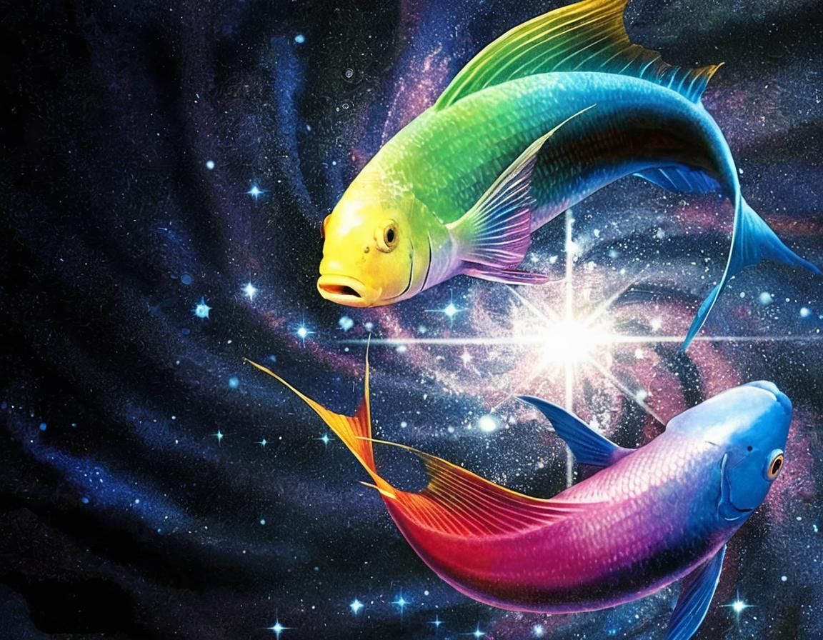 colored fishes