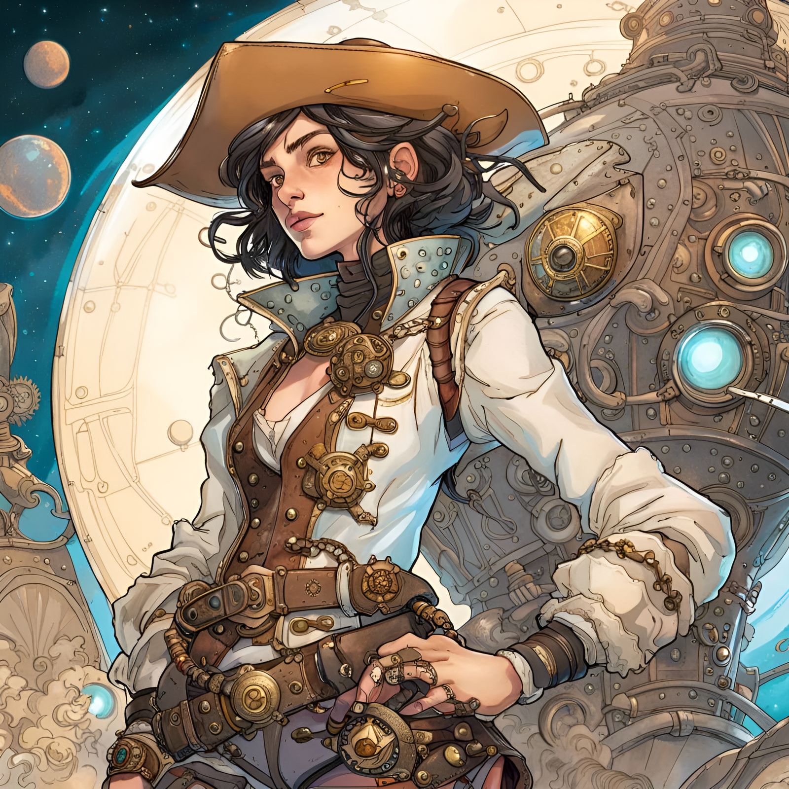 Captain Morgan Space Pirate  by @Jazzygirl111