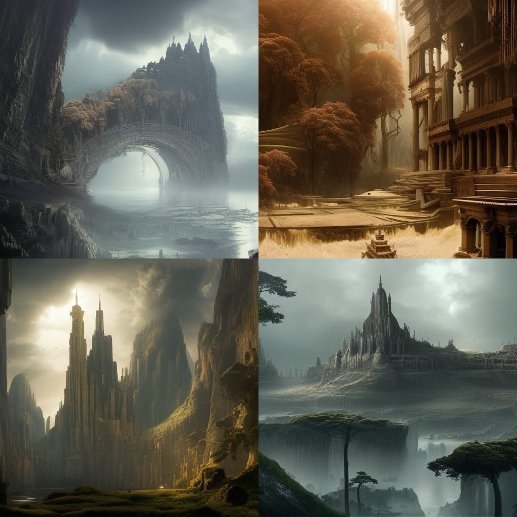 Depressing Scenery: A Dramatic Digital Matte Painting
