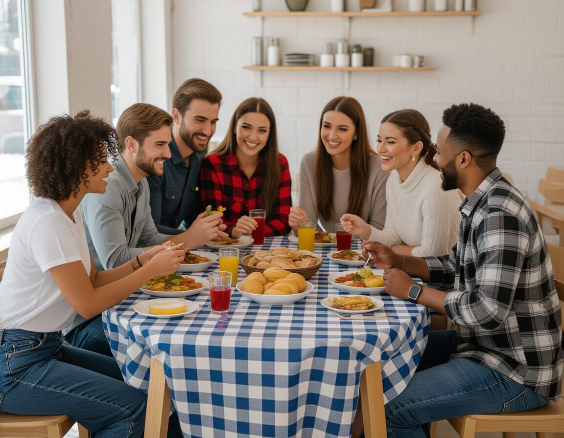 Venice Boat Race Through Canals in Artistic Style