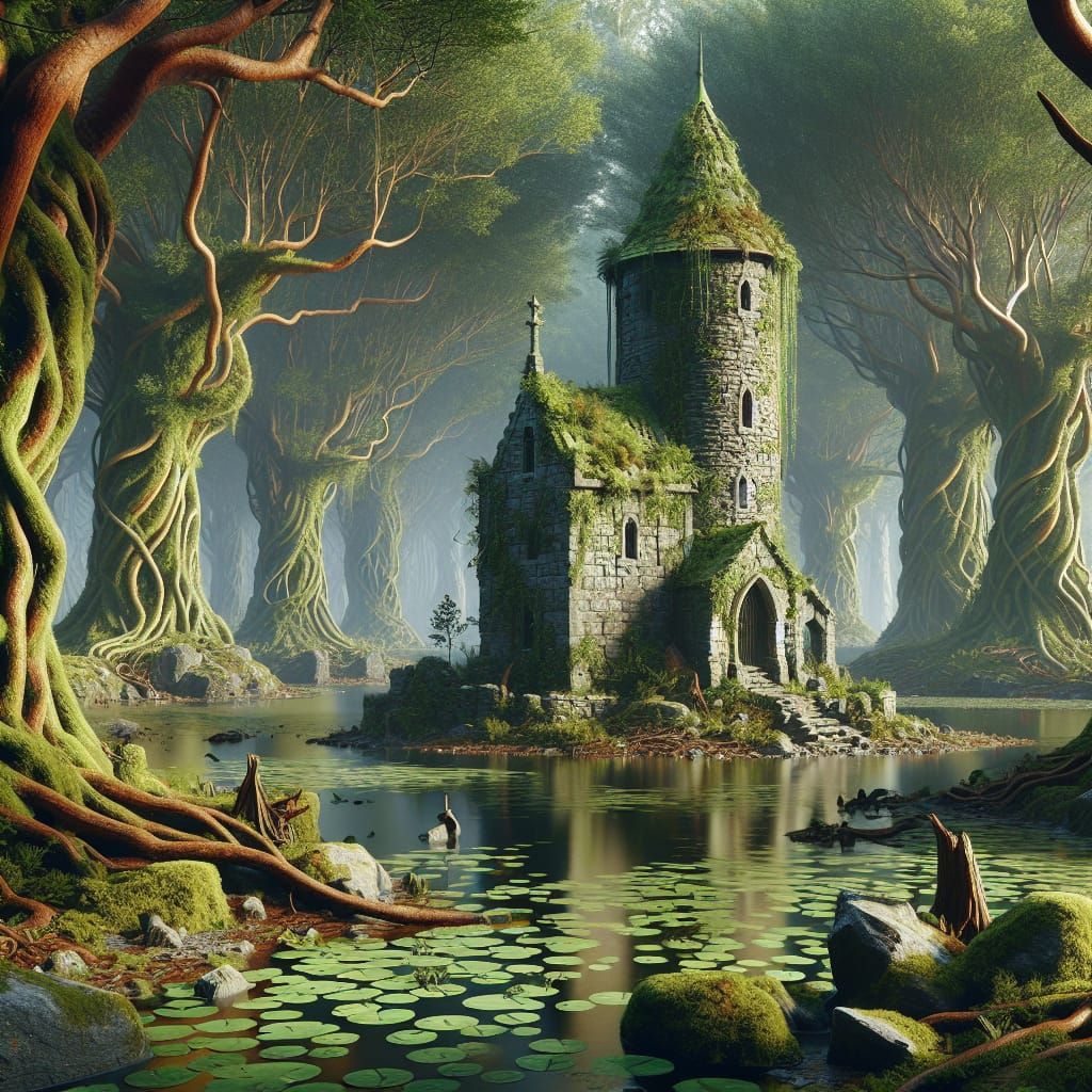 In the Middle of a Swamp  by @GOATmaster