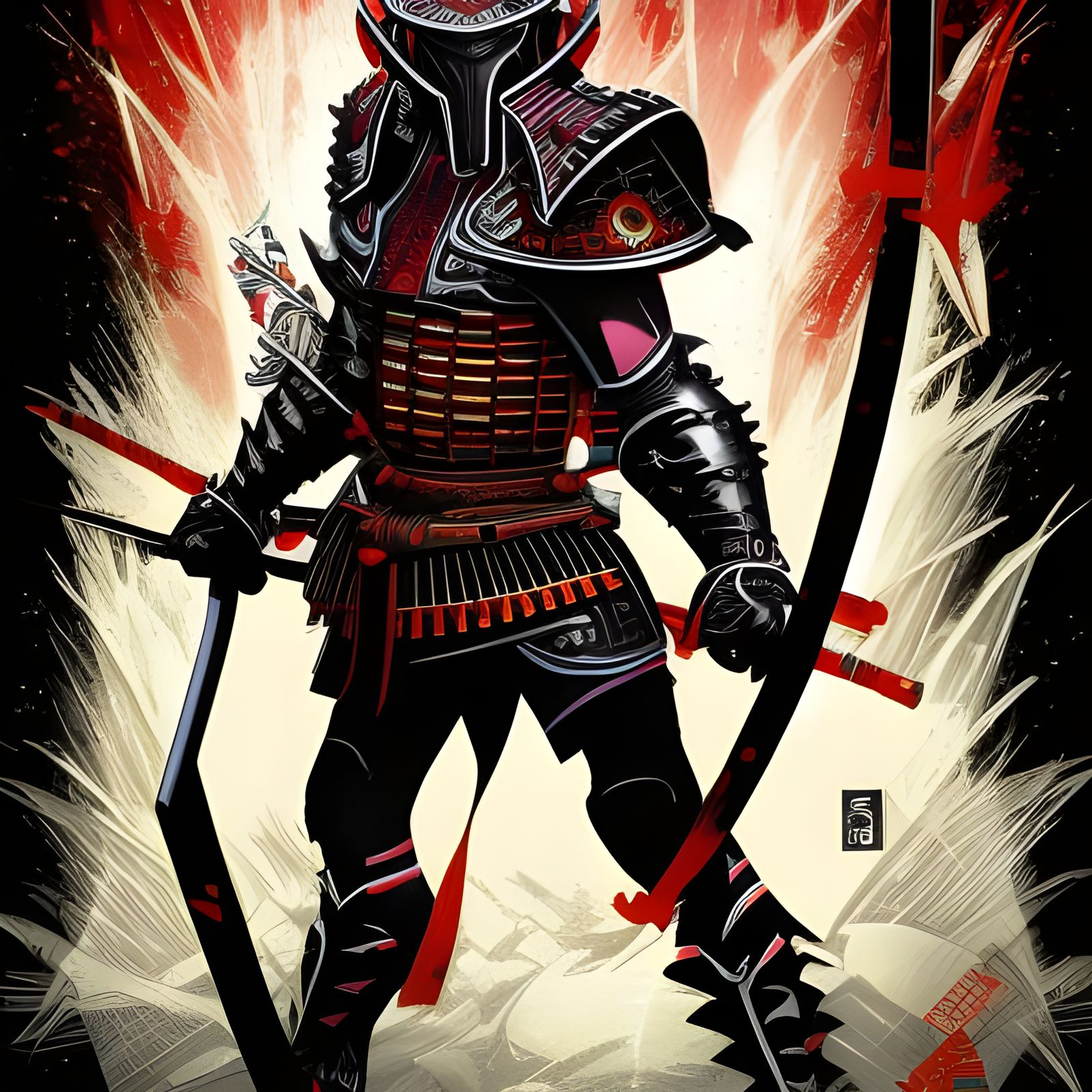 Samurai shredder