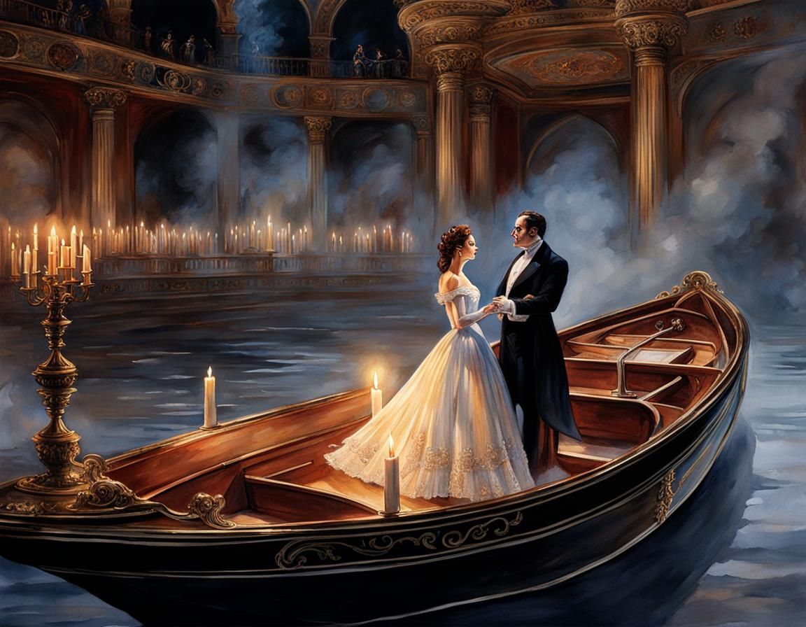 the Phantom and Christine  by @Amy 