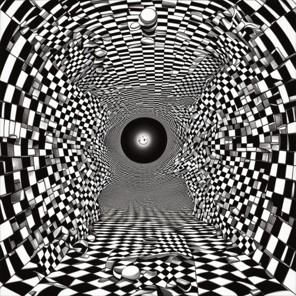 Optical Time Illusion