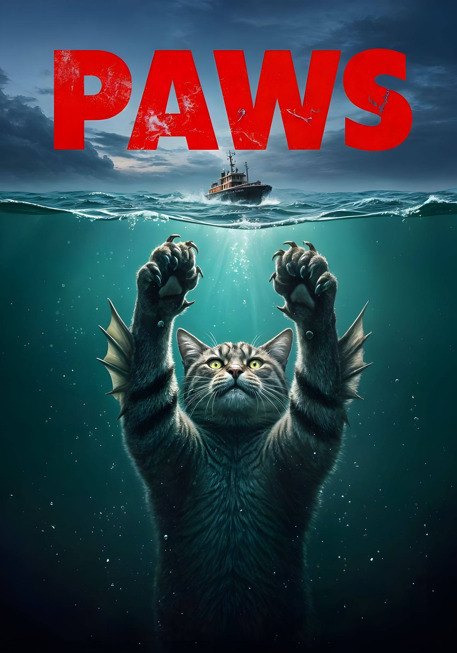 Paws  by @Tiny Pearl Cat