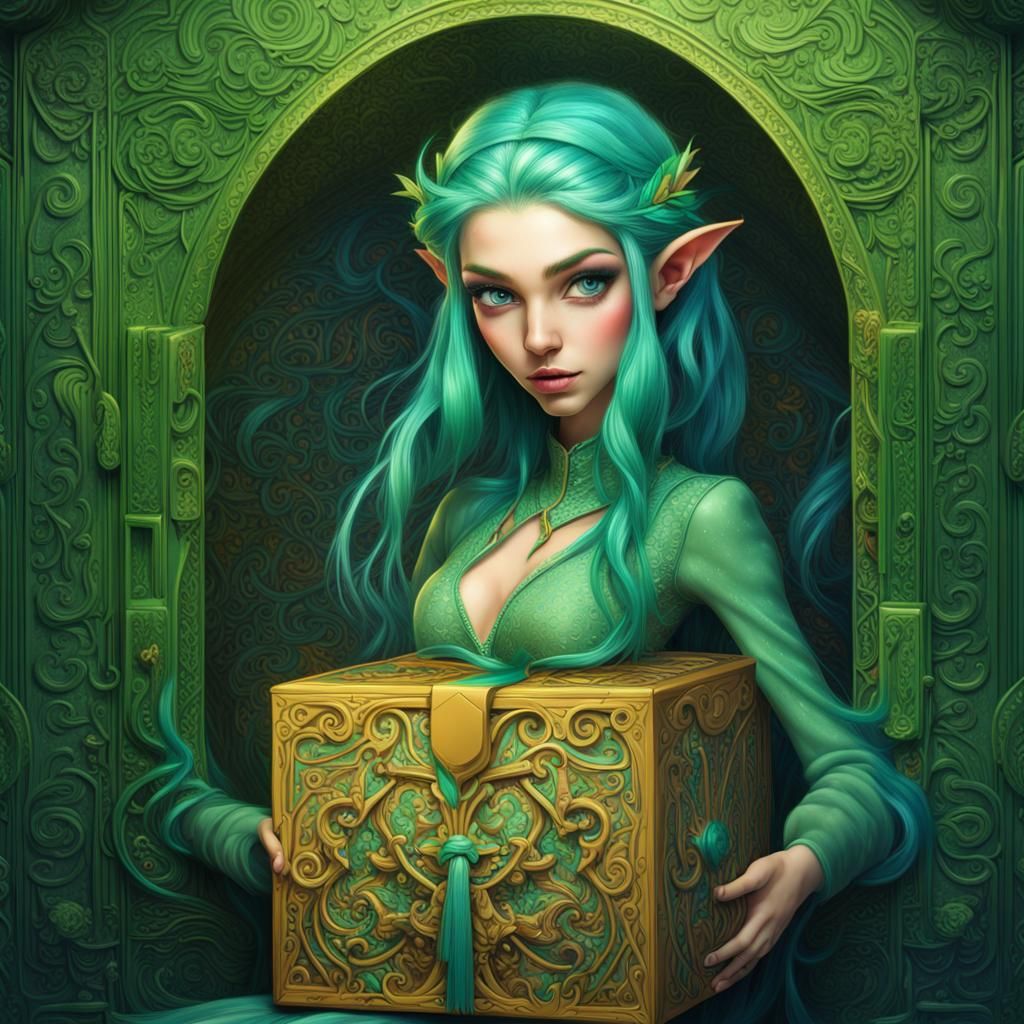 “Guess what’s inside the box?” (No peeking!)