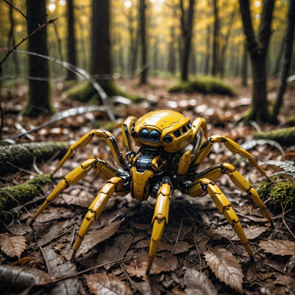 SP-X4002 Wood Spider  by @Strawberry_Shortfake