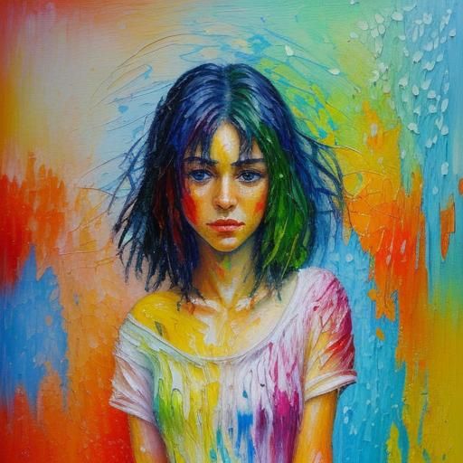 Little Girl impressionist style