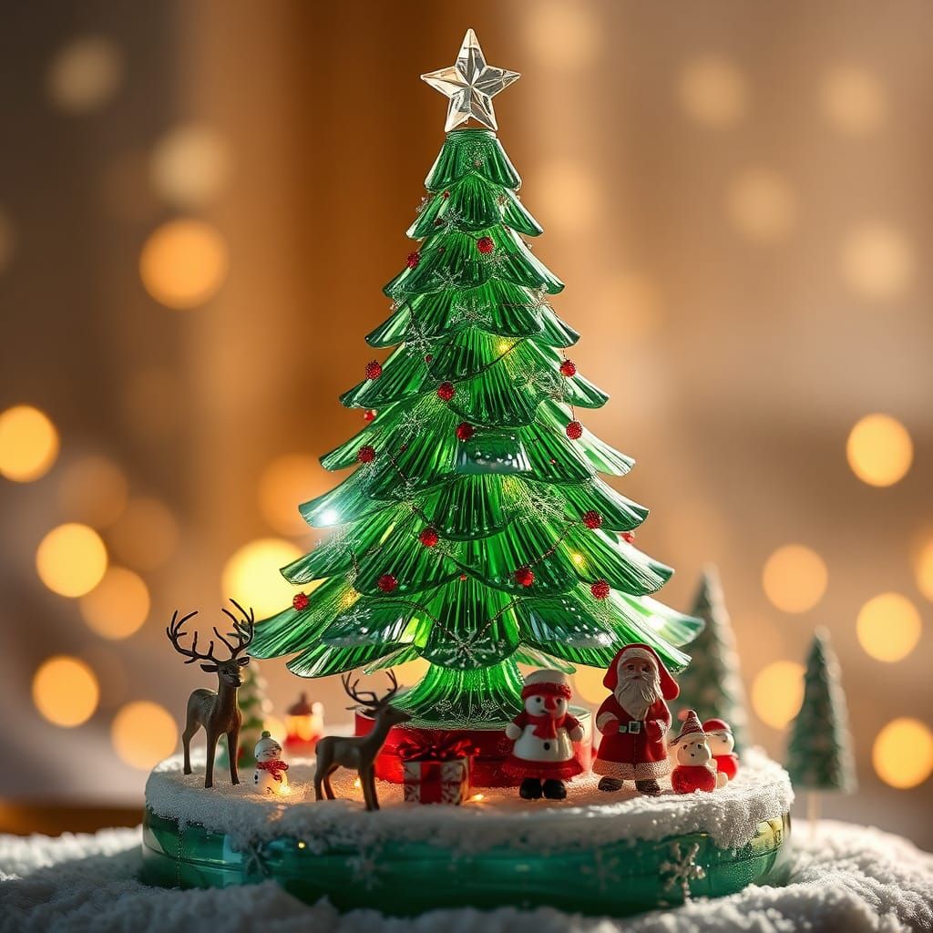 Christmas Glass Decoration