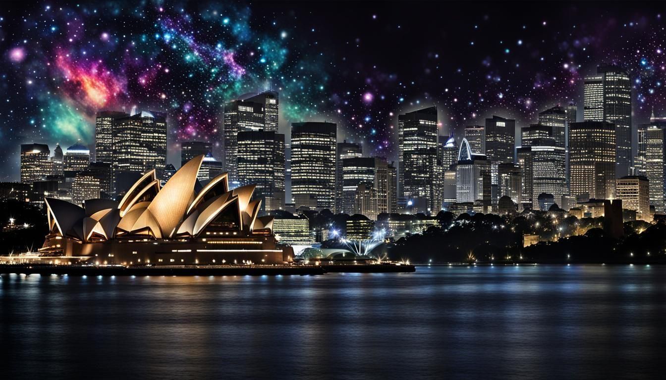 Amazing Sydney by night