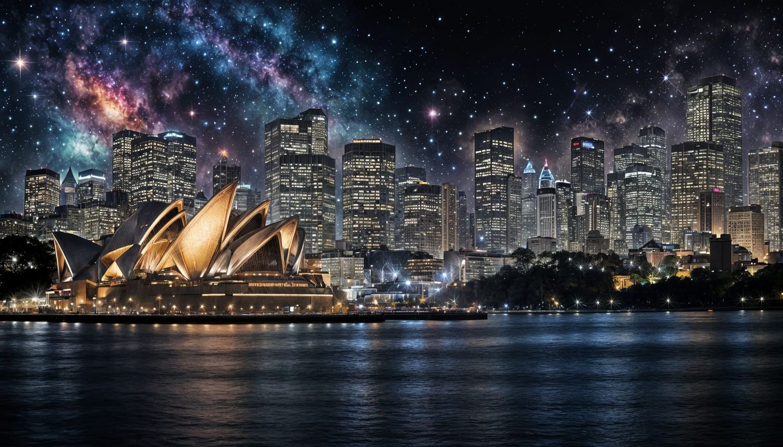 Amazing Sydney by night  by @MacMikkola