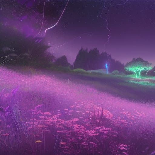 Purple (challenge) - AI Generated Artwork - NightCafe Creator