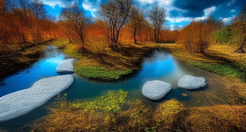 polarizing filter landscape