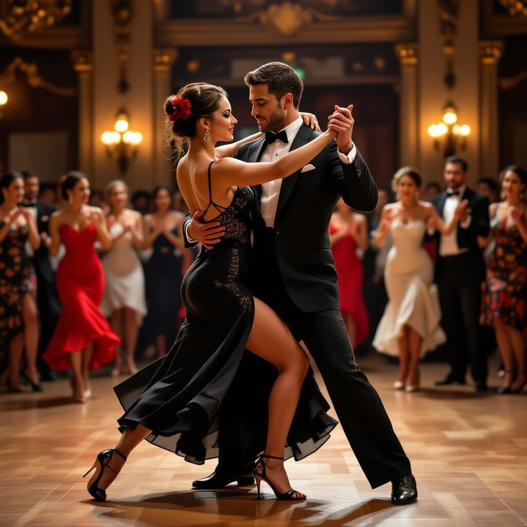 Tango Dance  by @Shabander