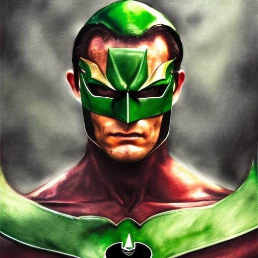 Green Ranger GigaChad Batman Stifler Heath Ledger portrait ...