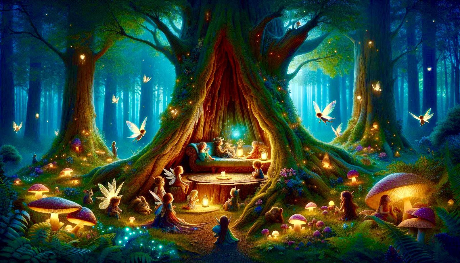 Bedtime in The Fairy Forest