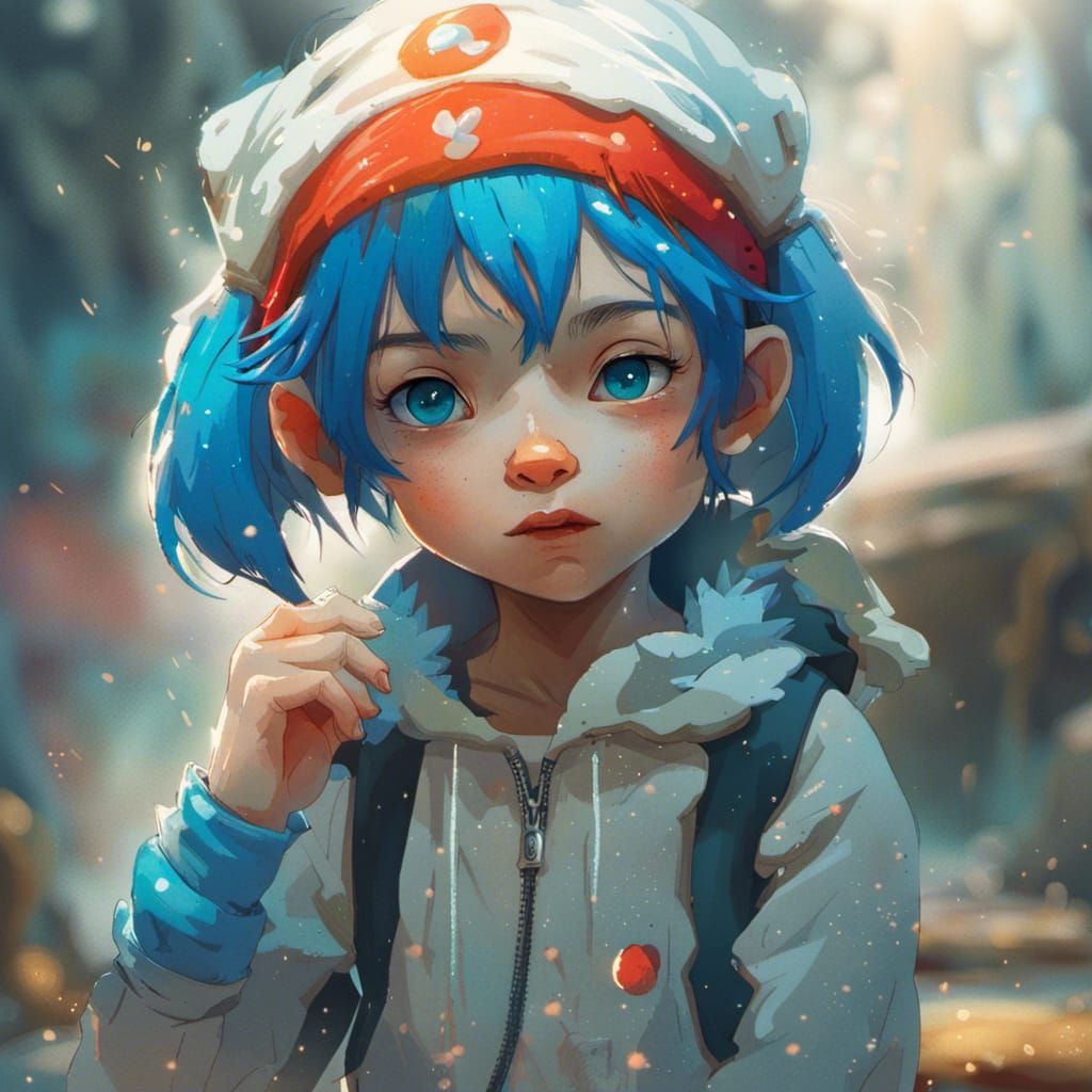 Little nurse girl - AI Generated Artwork - NightCafe Creator