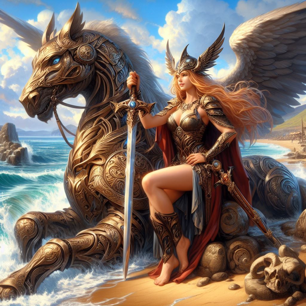 Valkyrie's Beach Playtime