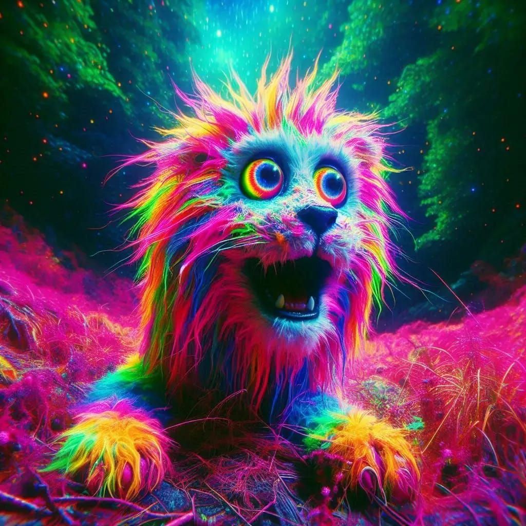 Lion found some Ergot