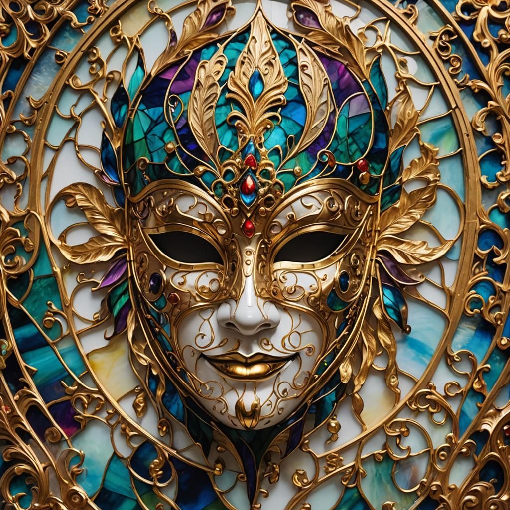 Carnival mask   by @Quebra