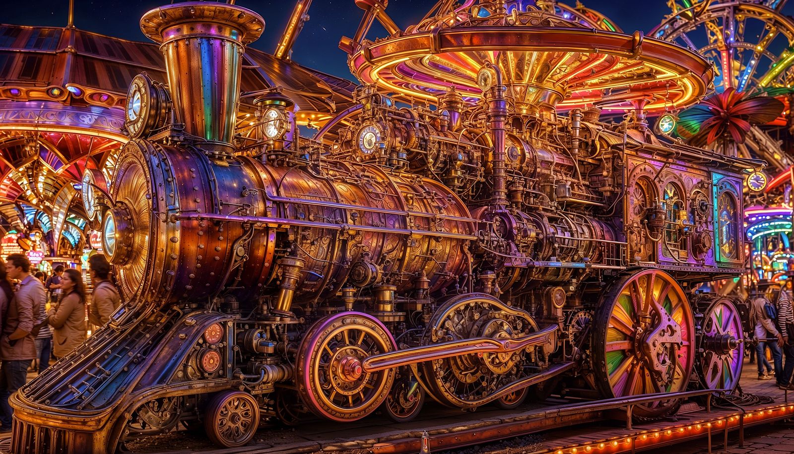 Exploring the attractions of an amusement park - Oldies Goldies #37