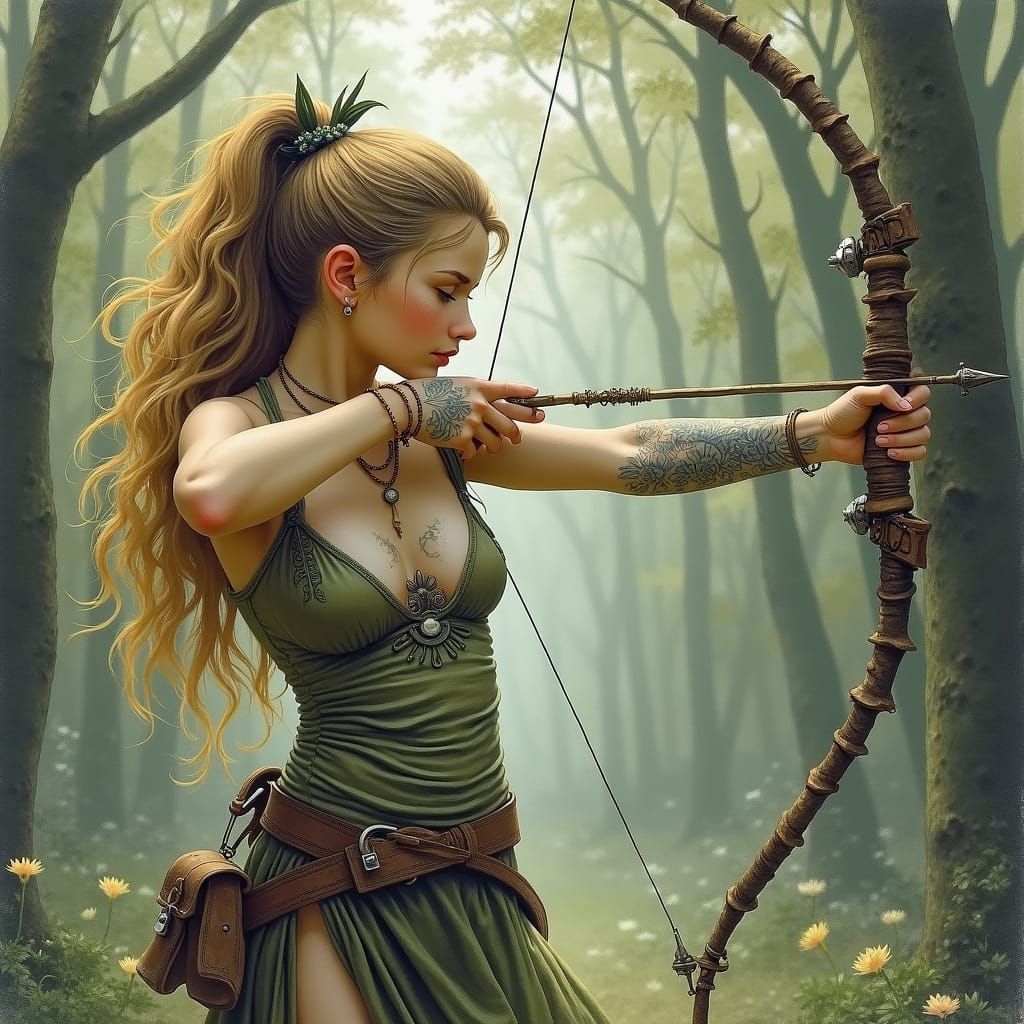 Forest fae hunting
