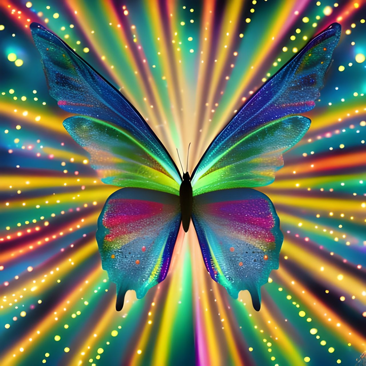 Disco Butterfly