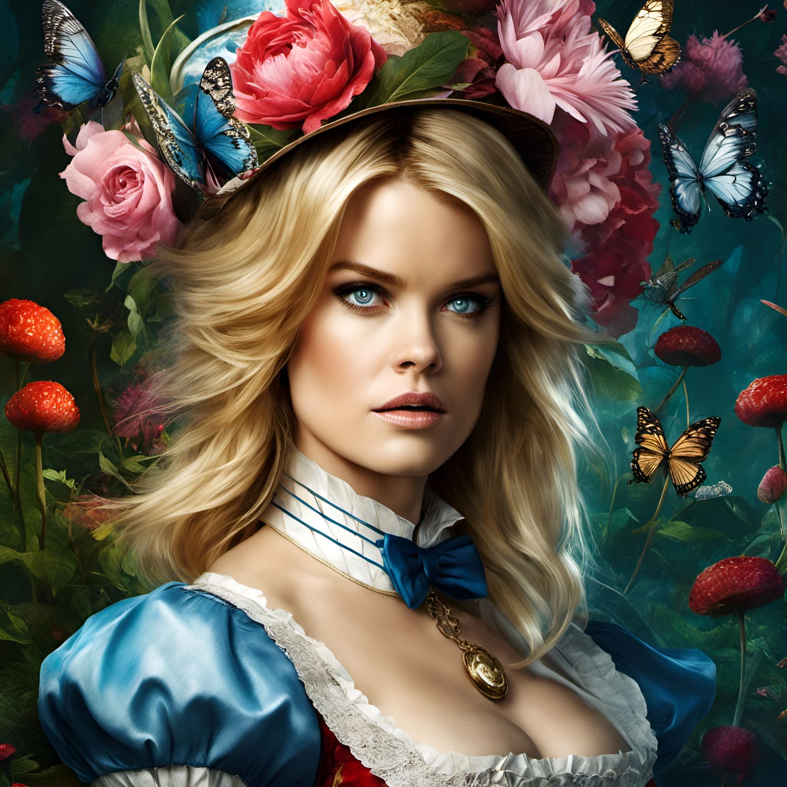 Alice Eve in Wonderland - AI Generated Artwork - NightCafe Creator