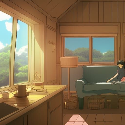 inside of a house