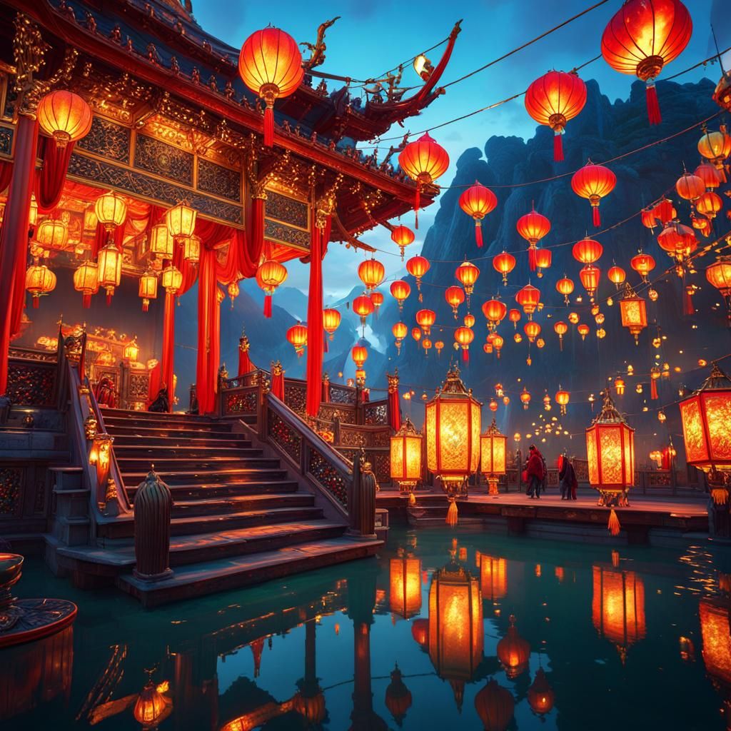Lantern Festival  by @undefined