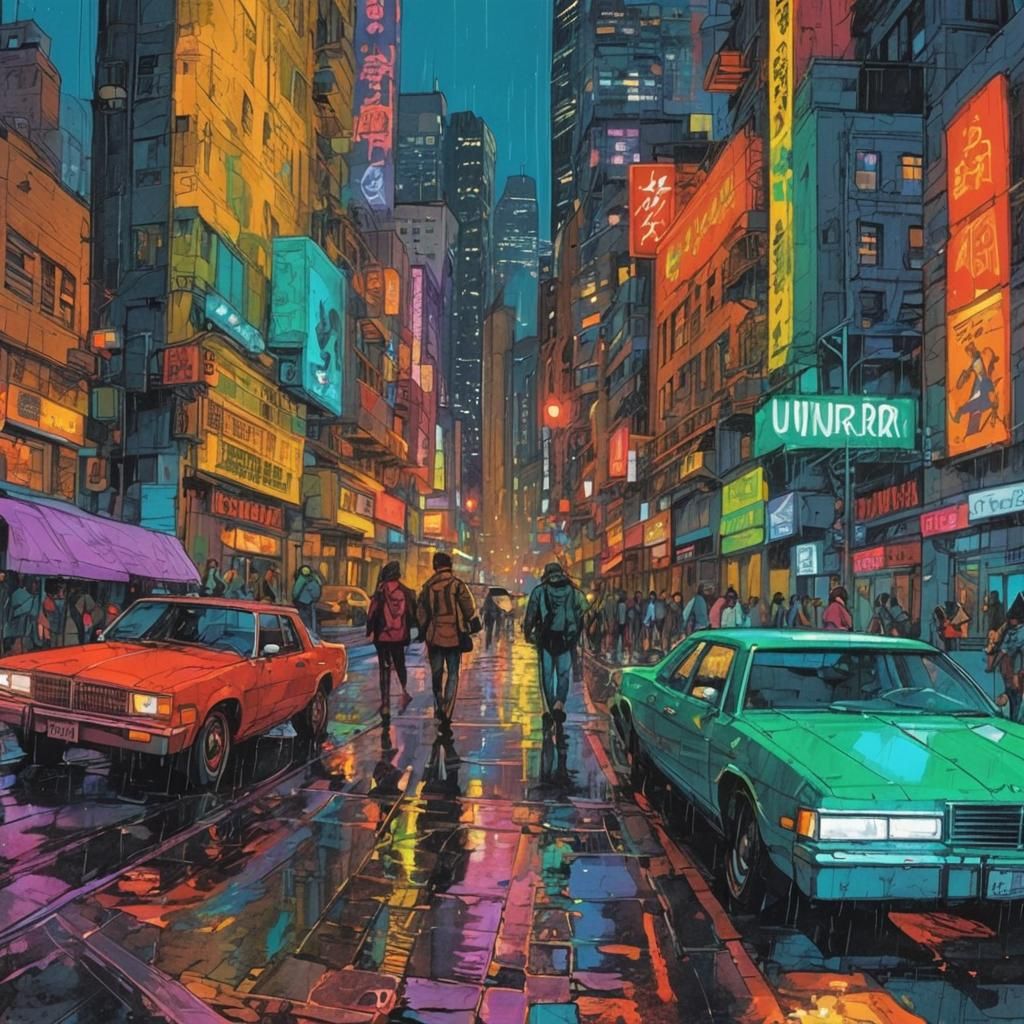 downtown (petula clark)  by @ericB