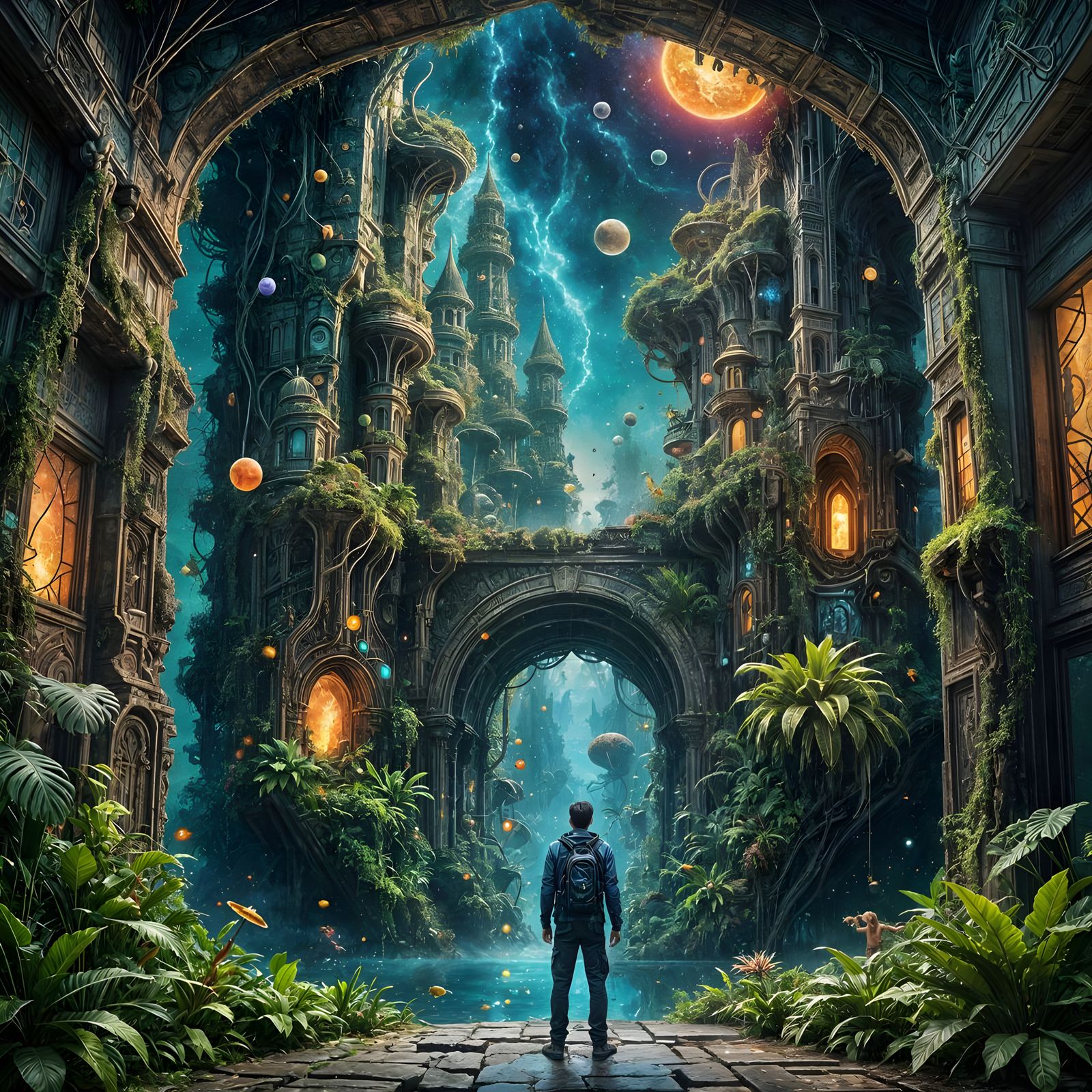entering a fantasy realm  by @daniel