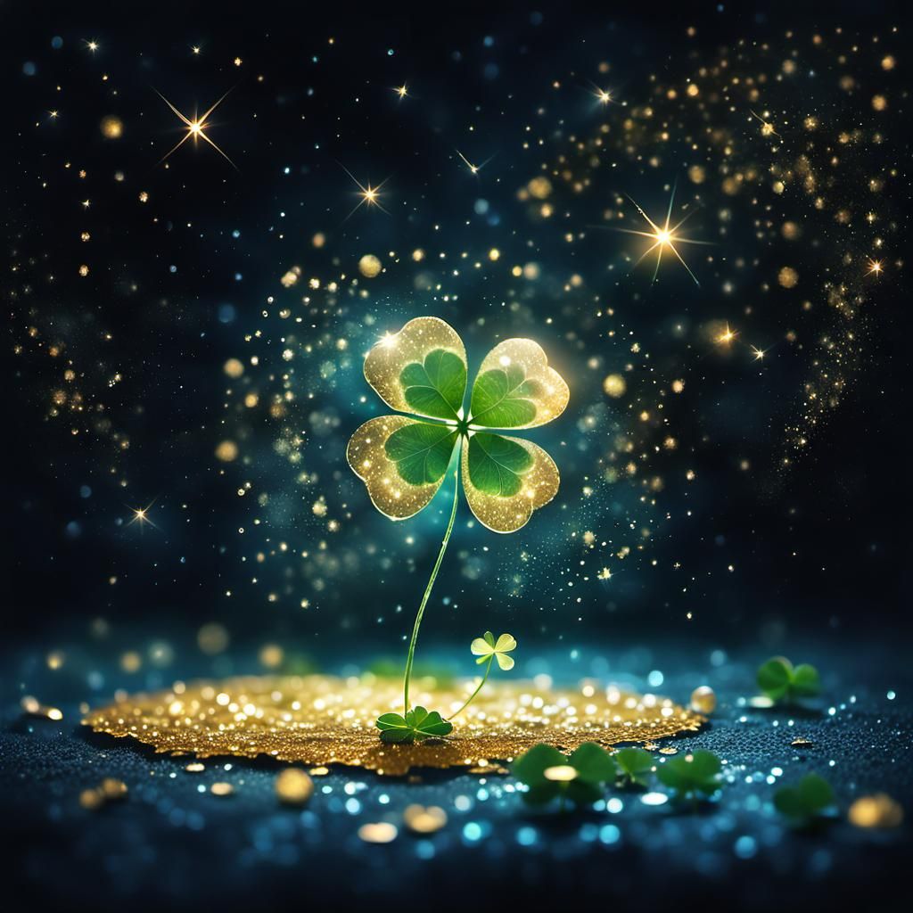 A Four Leaf Clover  by @Billy