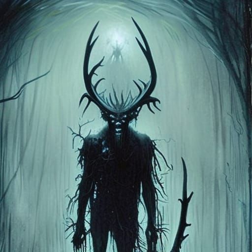 Wendigo - AI Generated Artwork - NightCafe Creator