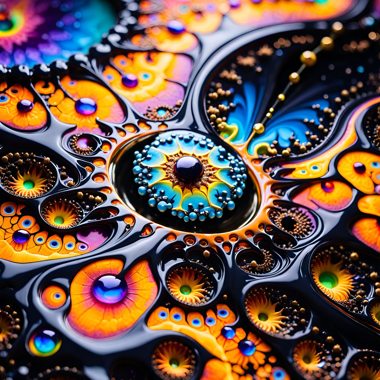 Mandelbrot Shoggoth (Virtual Utopia)