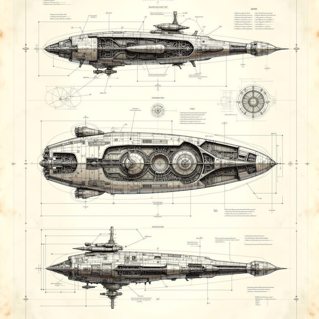 A Diagram of the Stinger Spacecraft