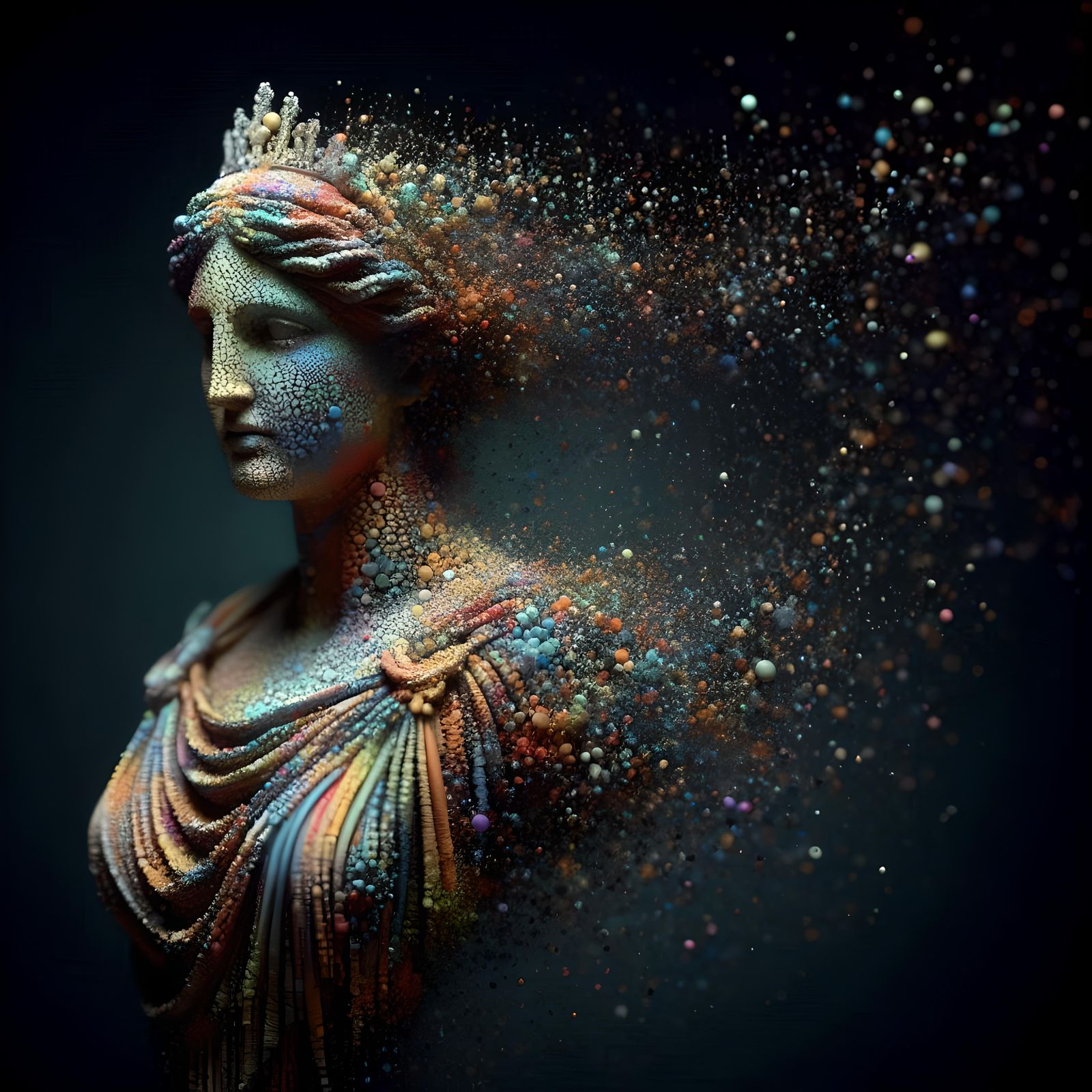 Dust in the Cosmic Wind