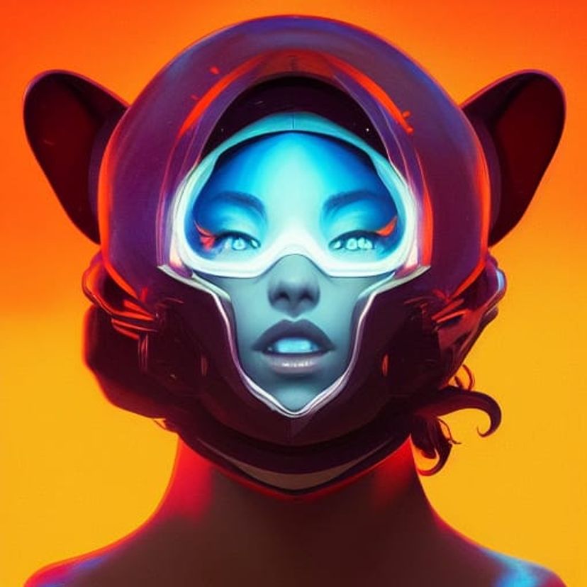 Space Bunny look for all bunny - Collection of AI Generated Art