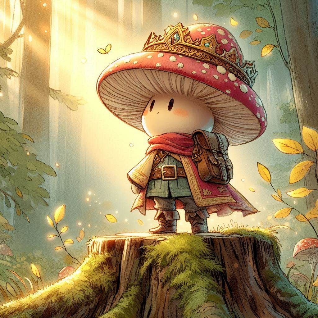 His Mushroom Majesty