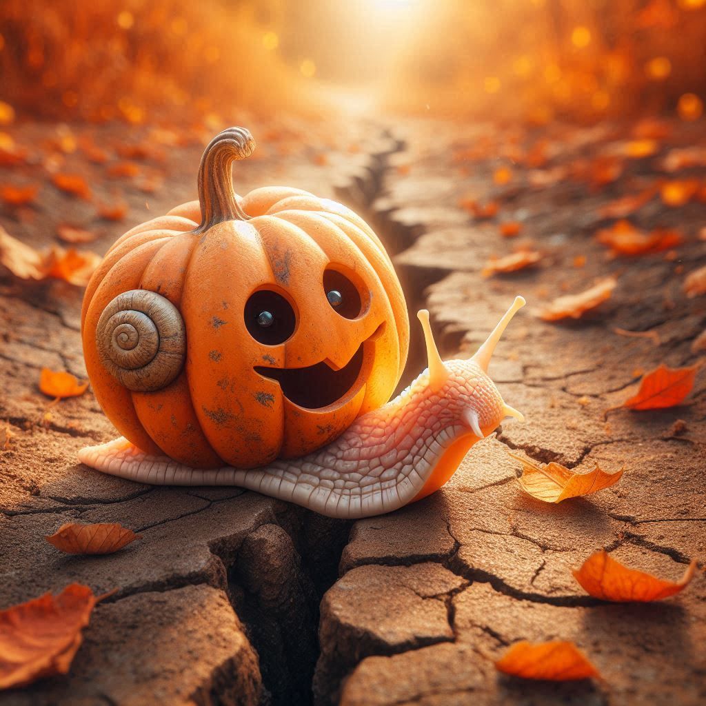 Snail Pumpkin