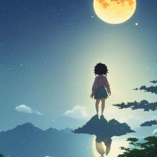 Old soul glow sun moon star