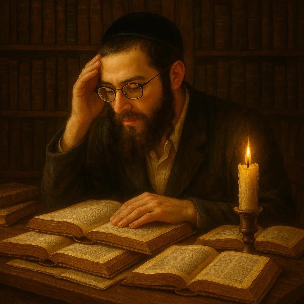 לומד לאור הנר