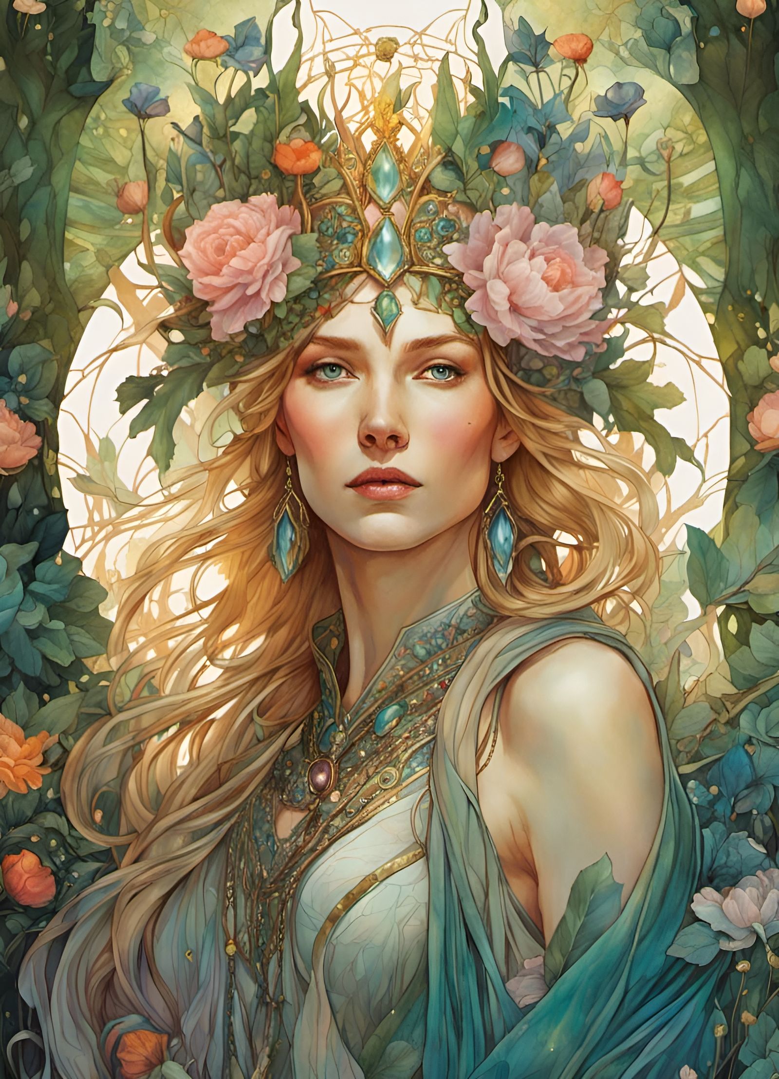 Queen Titania - AI Generated Artwork - NightCafe Creator