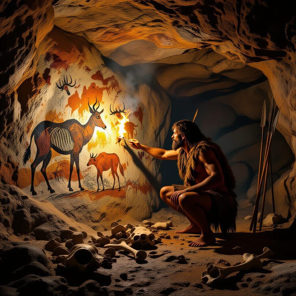 Prehistoric Masterpiece  by @INNOVAI